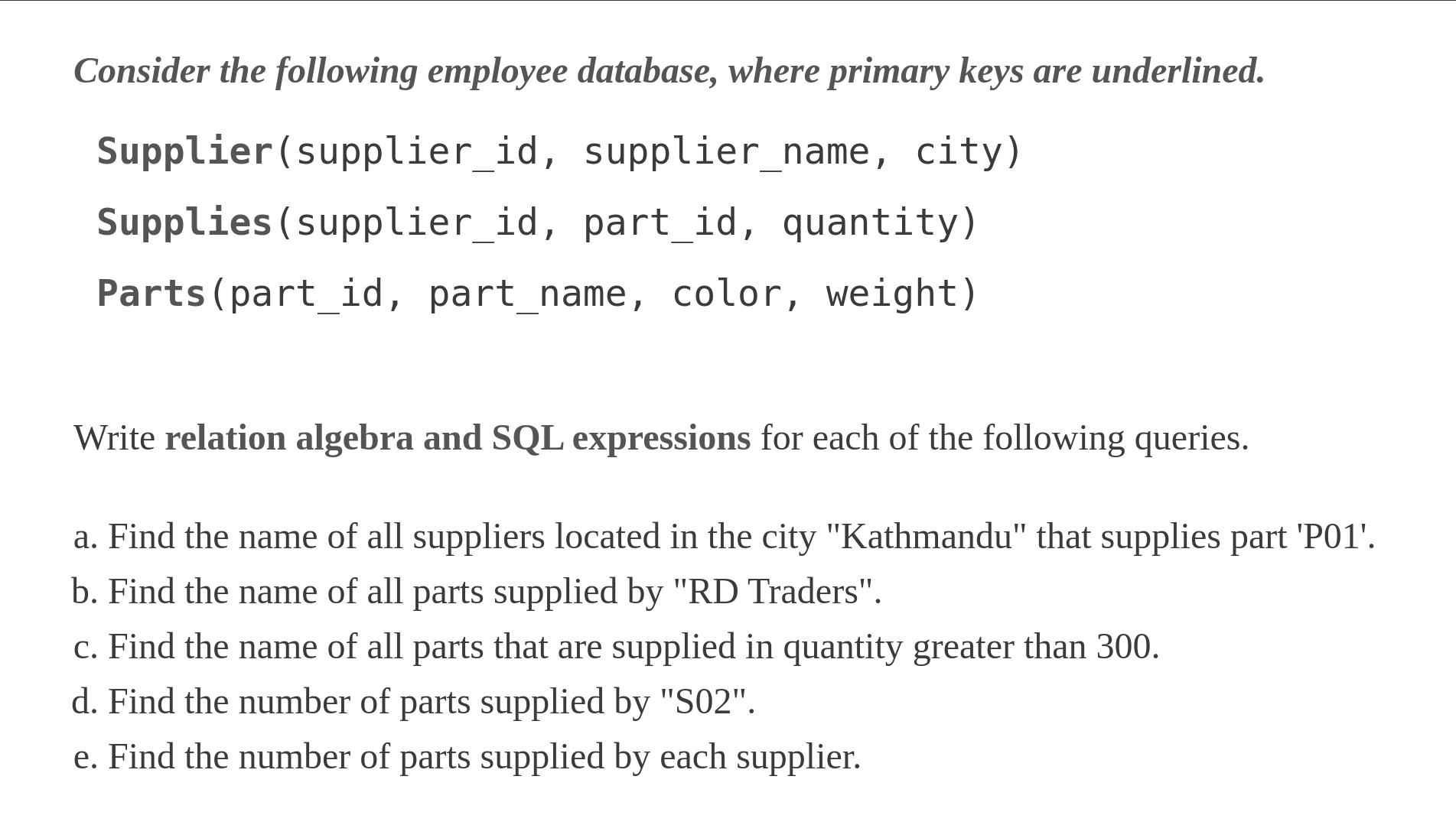 relational-algebra-and-sql-for-relations-supplier-supplies-and-parts